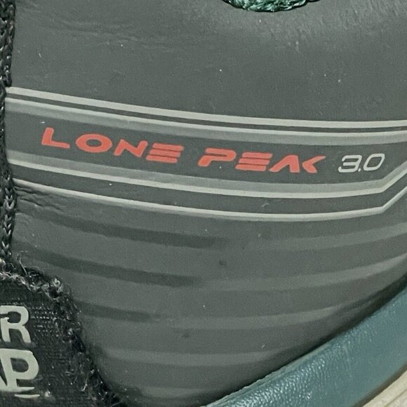 SOLD ALTRA Lone Peak 3 Gray 6 Waterproof Polartec Running Zero Drop Shoe Sneaker - Picture 11 of 17